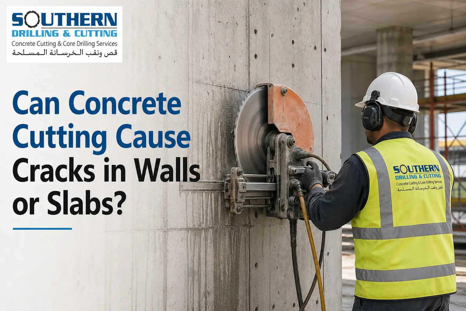 Can Concrete Cutting Cause Cracks in Walls or Slabs?